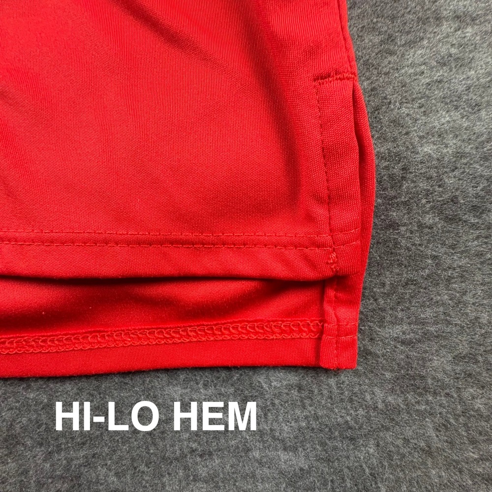 NIKE Running Move To Zero Double Swoosh Womens Lg. Racerback‎ Red Tank Top - Picture 8 of 12